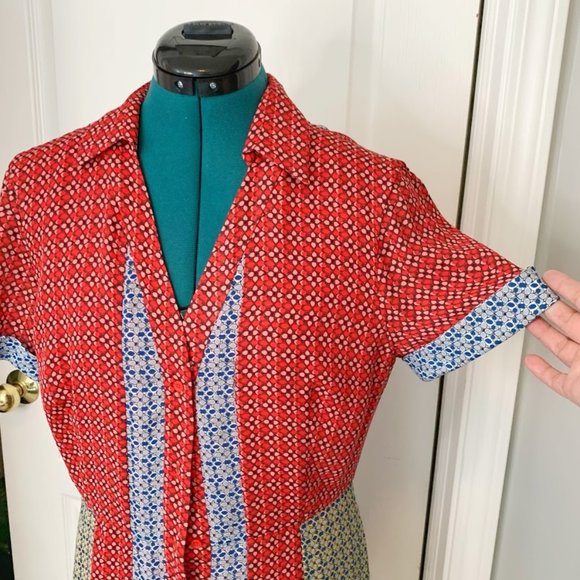 Alice & Olivia Abelia Paneled Floral Dress NWT - Picture 4 of 15